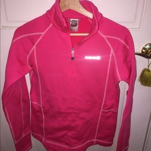 Pink Avalanche quarter zip fleece